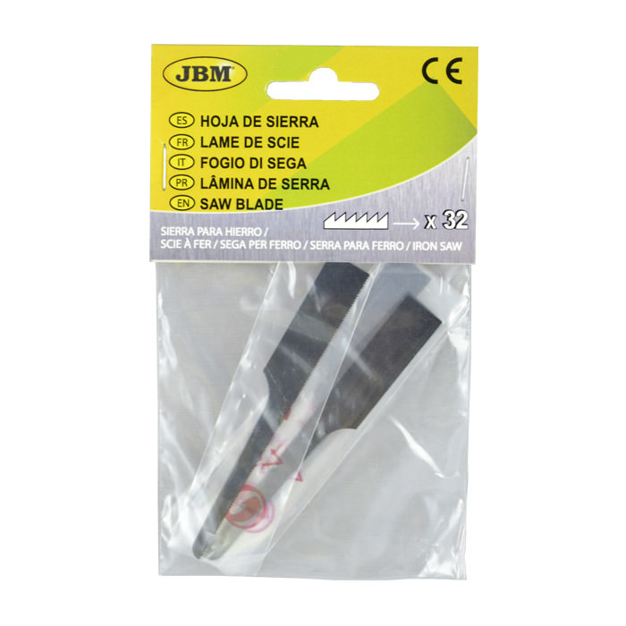 [11957] RECHANGE 5 SCIE DE 32 DENTS POUR FER