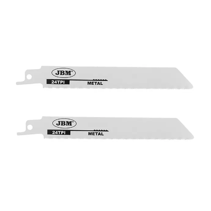 [14995] KIT DE 2 LAMES 24TPI 150 MM POUR SCIE SABRE À MÉTAL. POUR RÉF. 60019