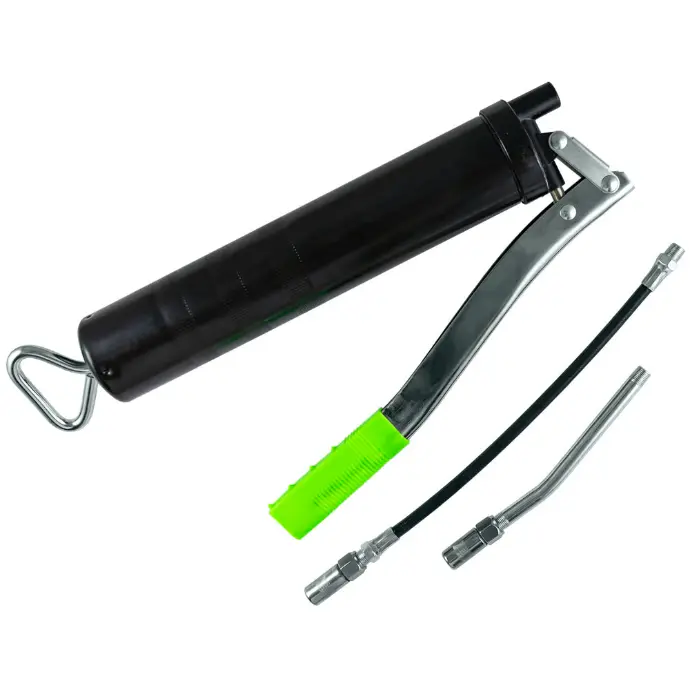 [50852] POMPE A GRAISSE MANUELLE AVEC TUYAU FLEXIBLE