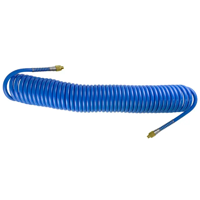 [53632] TUYAU SPIRAL PNEUMATIQUE 10 MM - 15 M - CONNECTEUR 1/4"