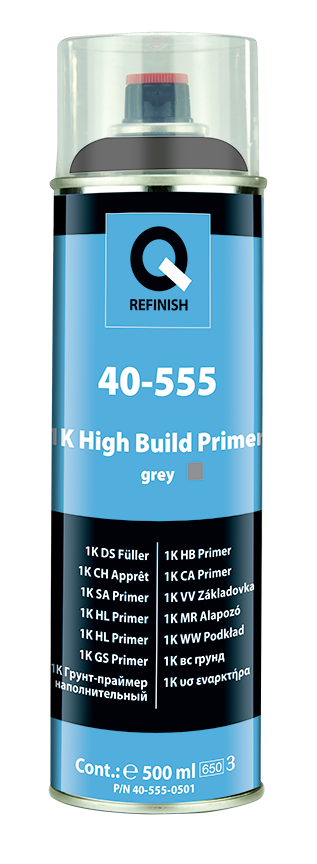 [40-555-0501] Q 40-555 1K Apprêt garnissant gris 500 ml Aérosol
