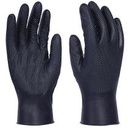 [54177] BOÎTE DE GANTS NOIRS EN NITRILE T:M 7,0MIL (100 GANTS) TEXTURE DIAMANT [AN93862M]